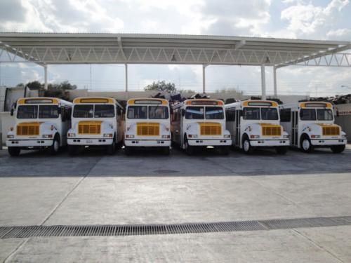 Otras seis unidades nuevas dan servicio urbano en Nuevo Laredo